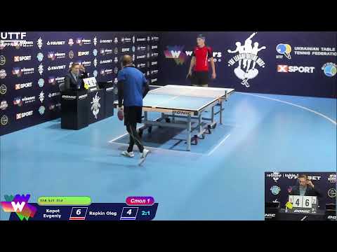 Kopot Evgeniy - Repkin Oleg Best of League Table Tennis 1 12:30 03.10.2020