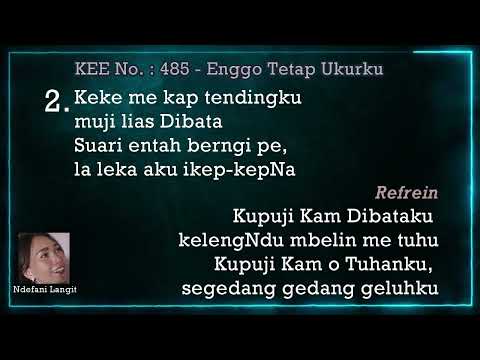 Kee No. 485 Enggo Tetap Ukurku