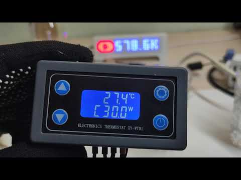 Терморегулятор XY-WT01 обзор и скрытые настройки.