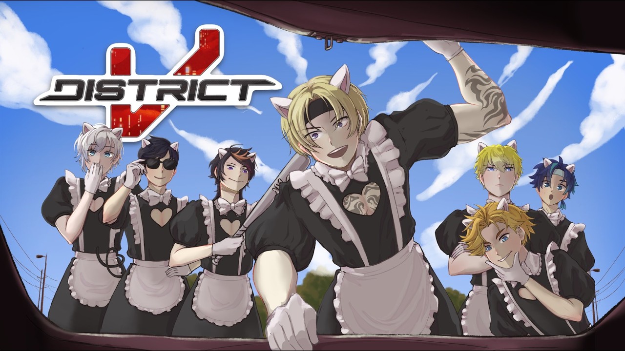 【#DISTRICTV #10】ABSOLUTE CINEMA MAFIA BOY GROUP【NIJISANJI EN | Luca Kaneshiro】