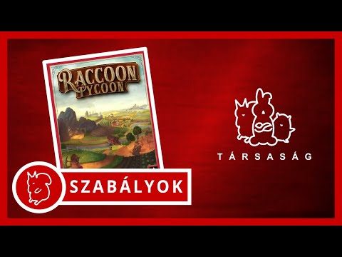 Raccoon Tycoon | Játékszabály - Társaság Társasjáték