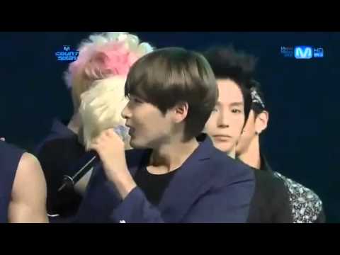 Super Junior - Winner (4th 'Sexy_ Free _ Single' Win) @ MNET M! Countdown