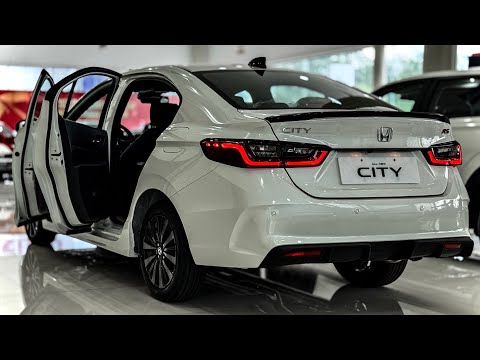 All-New Honda City 2025 1.5L Luxury Review Interior and Exterior 4K