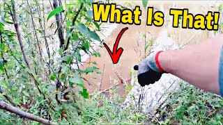 I Found A Shotgun Magnet Fishing The River In The Woods!!!