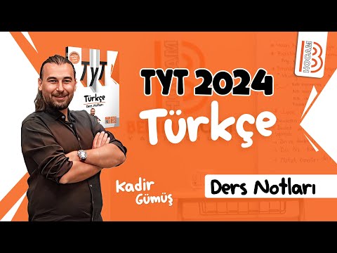 3) TYT Türkçe - Ses Bilgisi 3 - Kadir GÜMÜŞ - 2023