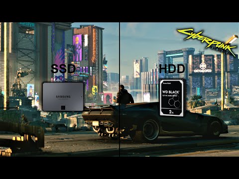 Cyberpunk 2077 SSD vs. HDD