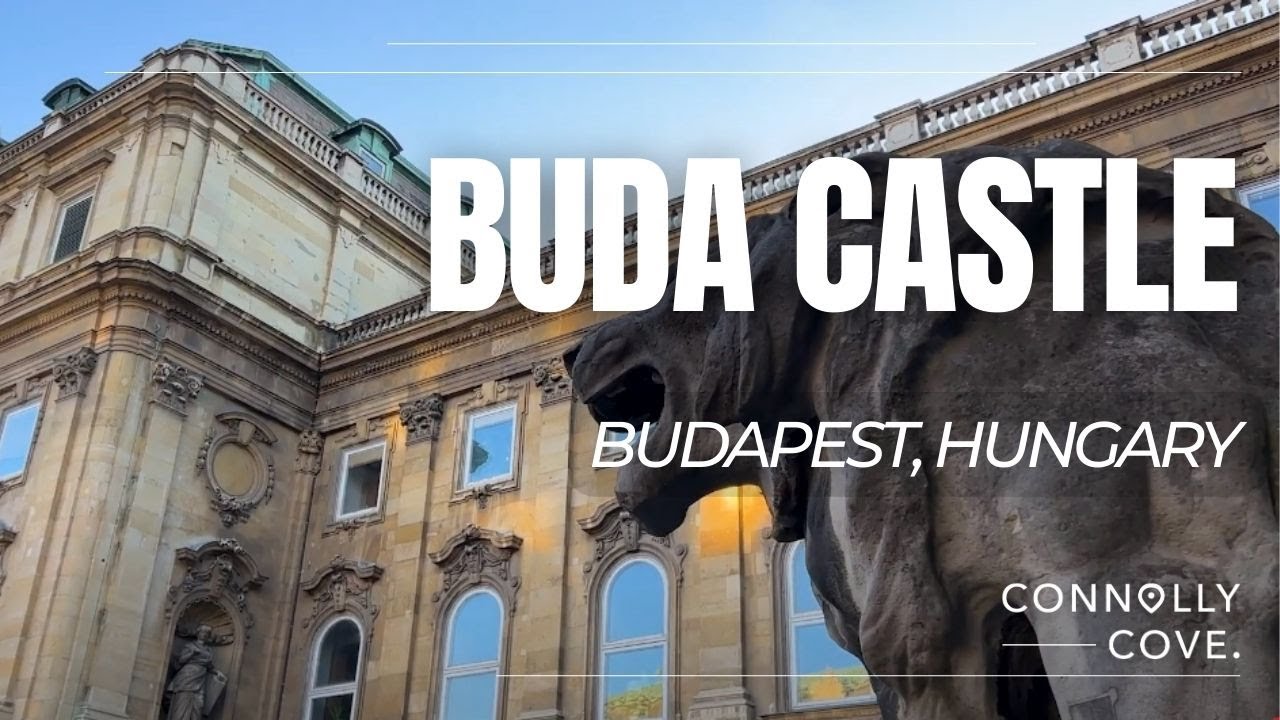 Discover a captivating peek of Buda Castle.