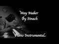 Way Maker by Sinach - Piano Instrumental