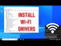 How To Install Any WiFi Driver On Windows 10 8 7