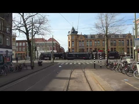 HTM tramlijn 6 Den Haag Leyenburg - Leidschendam Noord | GTL8 3092 | 2021