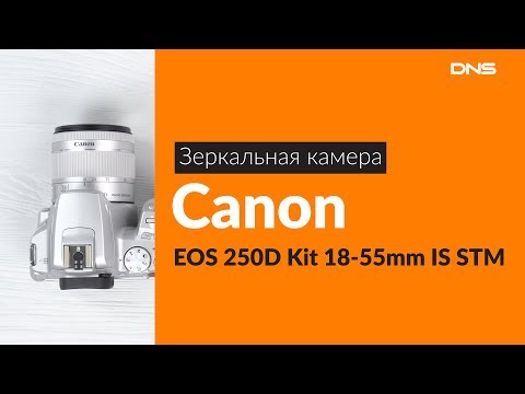 Фотокамера Canon EOS 250D EF-S 18-55 IS STM Kit черный - Видео