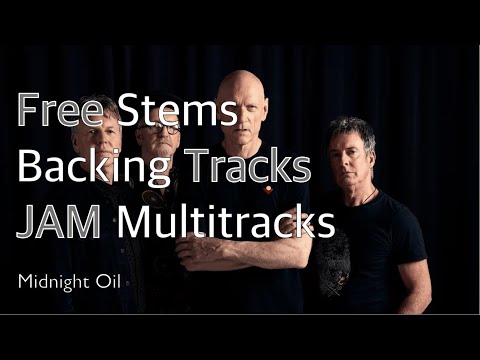 Midnight Oil - Beds Are Burning / Stems, Backing Tracks, JAM Multitracks