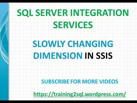 SLOWLY CHANGING DIMENSION IN SSIS