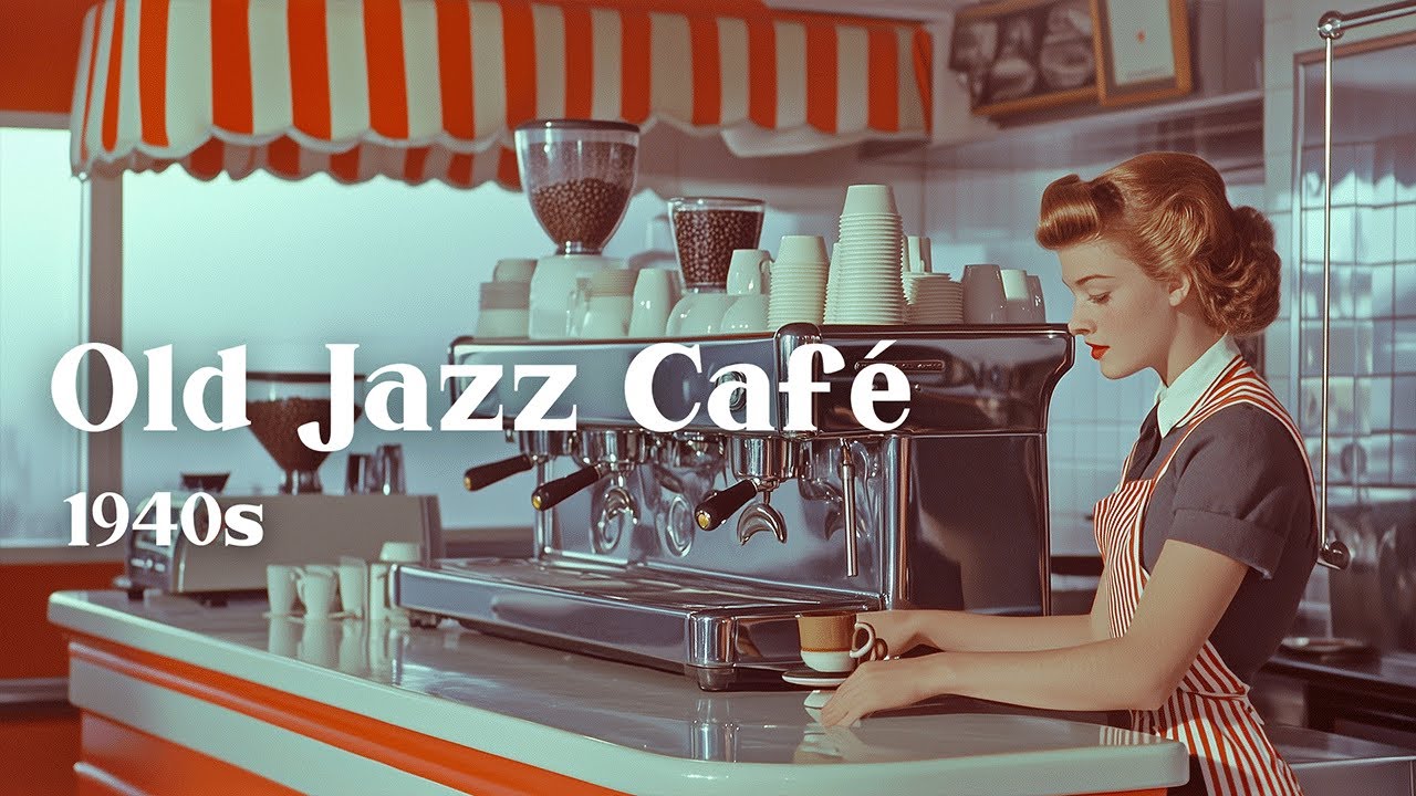 Old Jazz Café | Smooth 1940s Jazz Music for Calm & Focus