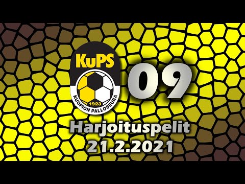 KuPS 09 harjoituspelit 21.2.2021 kooste