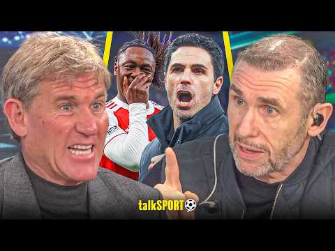 Simon Jordan & Martin Keown's HEATED CLASH after Arsenal's HUGE WIN against Spurs amid Title Race!