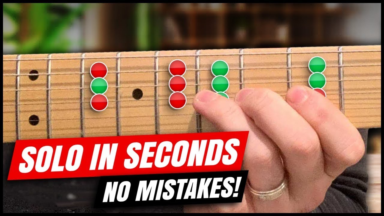 Play PERFECT Solos within SECONDS From Now Using Pentatonic Box Checklists (NO Mistakes!!)