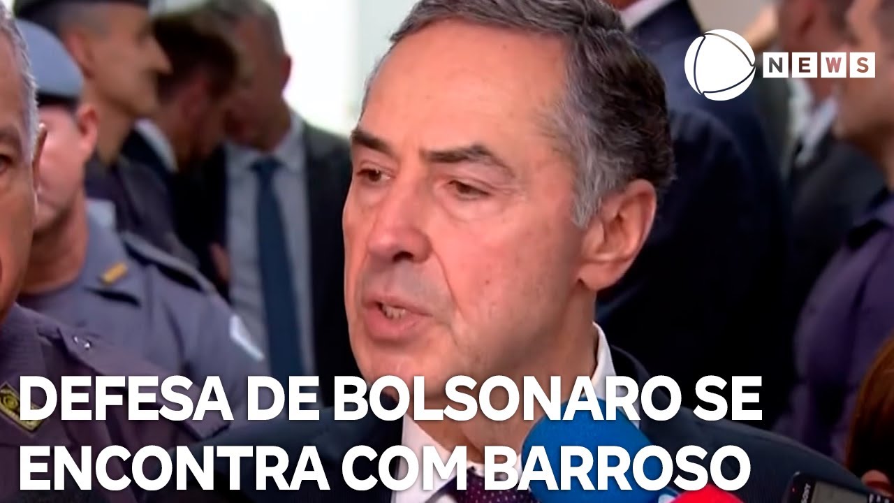 Defesa de Bolsonaro se encontra com Luís Roberto Barroso