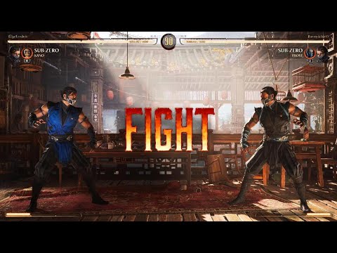 Mortal Kombat 1 Beta - High-Level Sub-Zero Mirror Matches