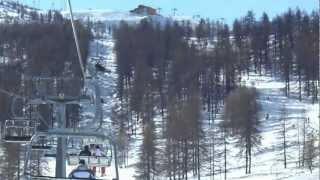 preview picture of video 'Sestriere Ski Resort- Turin Italy'