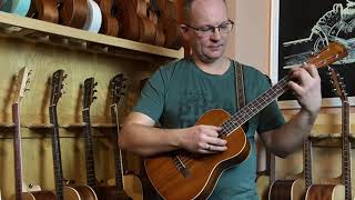 Video thumbnail for Укулеле-баритон Lanikai MA-B. "Moon river" cover. by Гитарное Дело