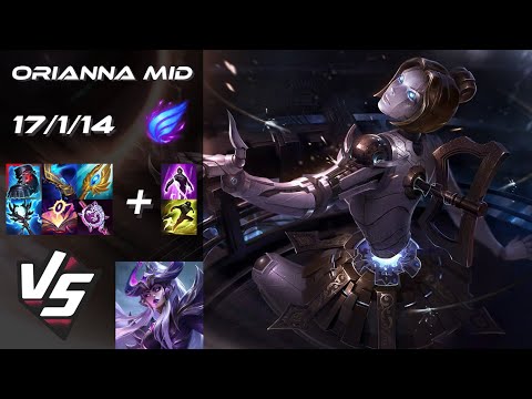 MID Orianna vs Syndra - EU Challenger Patch 25.22