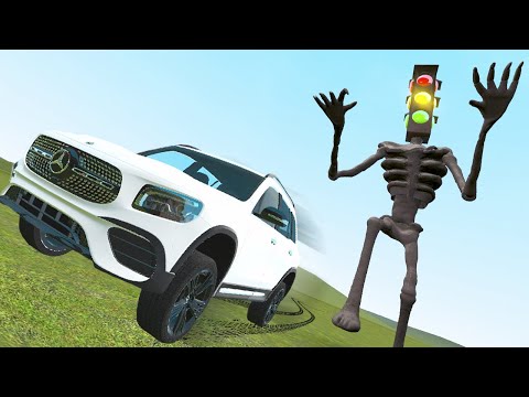 TRAFFIC LIGHT HEAD vs CARS! (Garry's Mod)