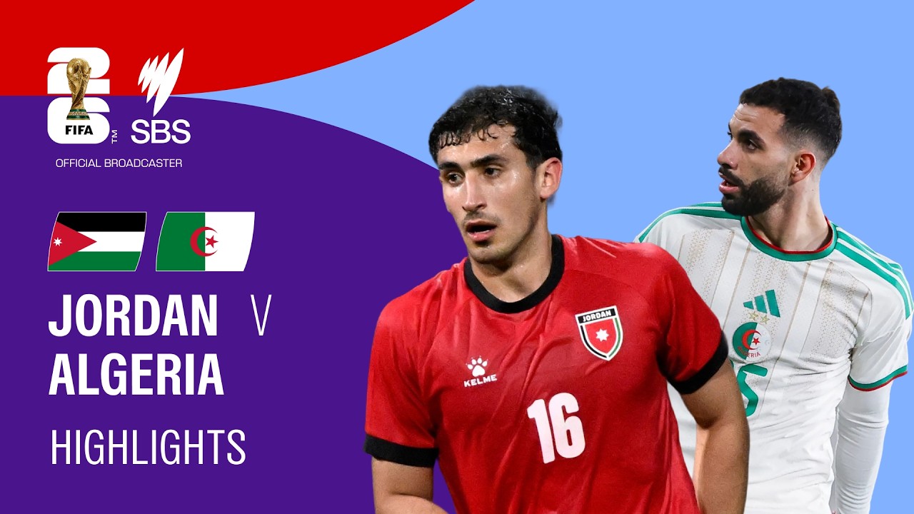Jordan v Algeria: FIFA World Cup 2026 Highlights Group J