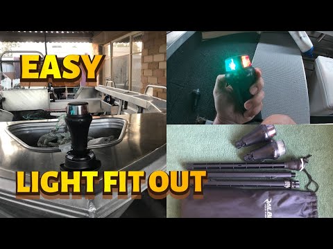 Ultimate Fishing Tinny/Railblaza Light Fit Out