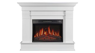 Камінокомплект ArtiFlame ALBION AF23S білий б'янко (зі звуком)