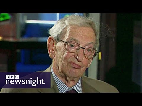 Jeremy Paxman interviews historian Eric Hobsbawm in 2002  - BBC Newsnight