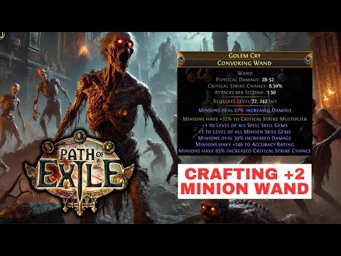 Legacy of Phrecia: How to craft a Basic +2 Minion Wand.