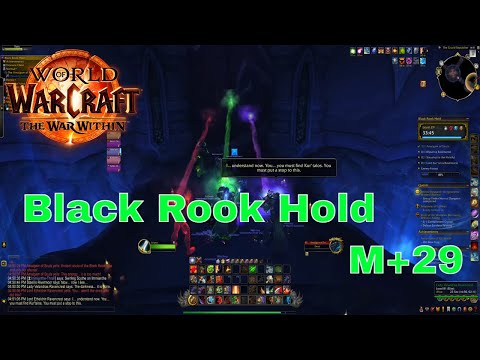 World of Warcraft: Black Rook Hold (M+ 29 Legion Remix)