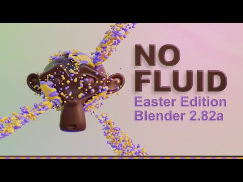 Making liquid from particles in Blender 2.82a