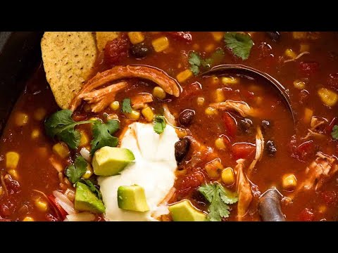 Slow Cooker Mexican Chicken Soup