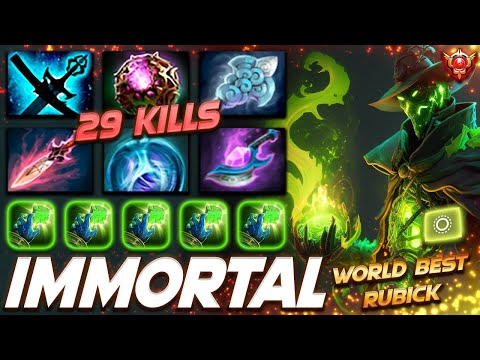 Rubick Immortal Ownage World Best Mage - Dota 2 Pro Gameplay [Watch & Learn]