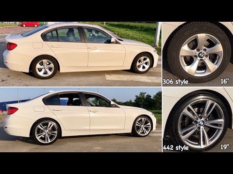 Bmw F30 Wheels Upgrade from 16 To 19 Inch