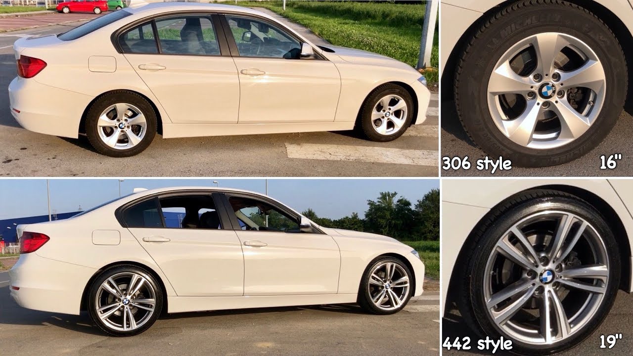 Bmw F30 Wheels Upgrade from 16 To 19 Inch
