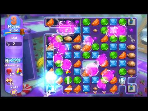 Wonka's World of Candy Crushing It Level 5 - NO BOOSTERS 🍫 | SKILLGAMING ✔️