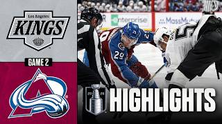 Kings vs. Avalanche | NHL Playoff Highlights | Gm 2 | April 21, 2026
