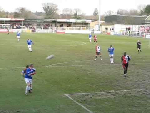 Woking 0-1 Kettering Town - Jean-Paul Marna Goal (14/02/09)