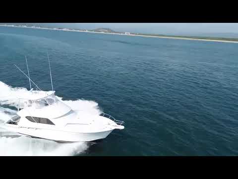 2001 Hatteras 55 Convertible Video