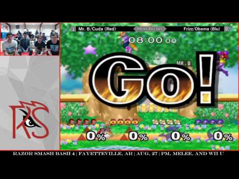 RSB4 Melee Doubles: Cuda & Mr. Brandandorf (Sheik/Ganondorf) vs. Frizz & ObamaLlama (Fox/Samus)