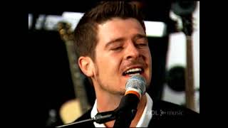 Robin Thicke - 2 the Sky (AOL Music Sessions)