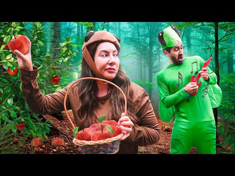 A HISTÓRIA DA CIGARRA E A FORMIGA - versão Gabriel e Shirley