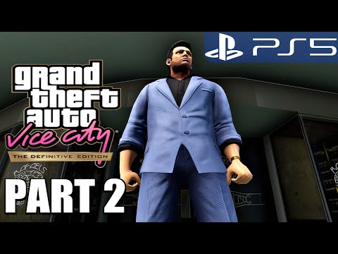 GTA VICE CITY Remaster PS5 - Gameplay Walkthrough Part 2 (GTA Definitive Edition 2021)
