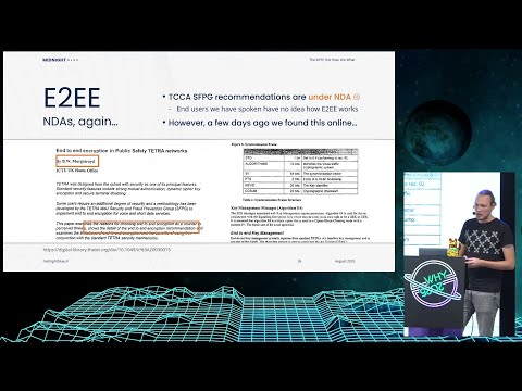 WHY 2025 - The WHY, the How, the What. An assessment of TETRA End-to-end