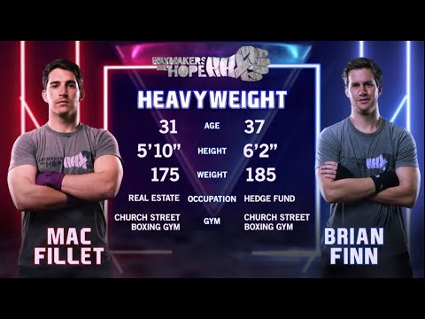 Mac Fillet vs Brian Finn - Hope NYC IX - Haymakers for Hope