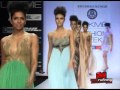 Dia Mirza Walks The Ramp For Khushali Kumar