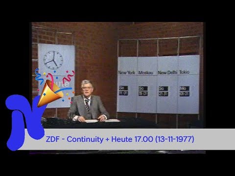 ZDF continuity + Heute (13-11-1977)